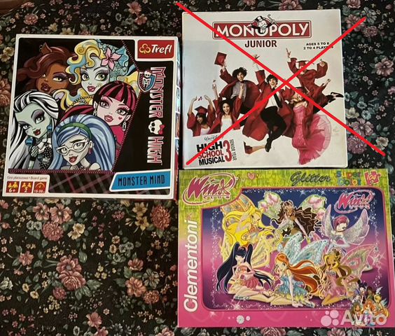 Настольные игры и пазлы