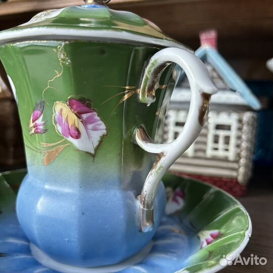 Чайная пара Кузнецов Российская Империя