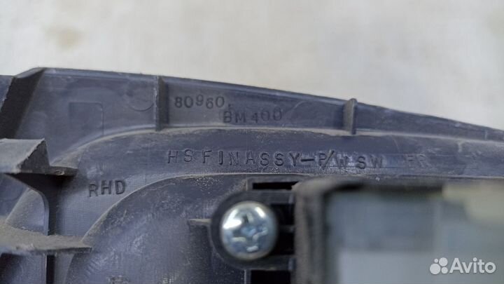 Блок управления стеклоподъемниками передний правый