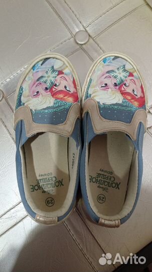 Кеды для девочки 29 размер