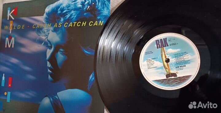 Kim Wilde Catch As Catch Can 1983 Holl Оригинал LP