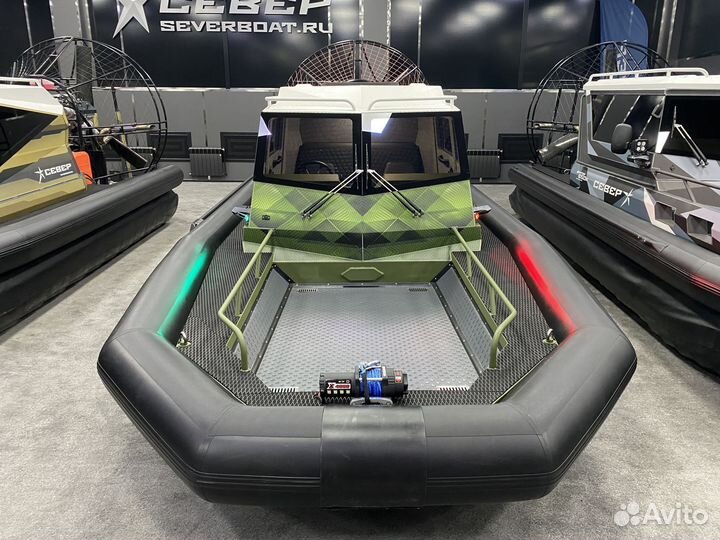 Аэролодка Север Охотник 650К2 Рестайлинг в наличии