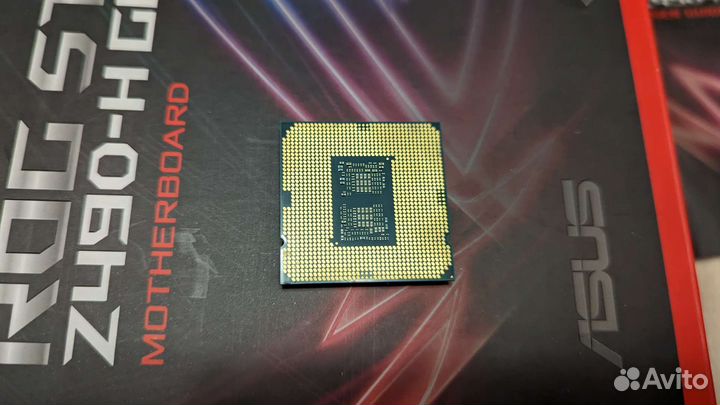 Процессор Core i7-10700F плата ROG strix z490-h
