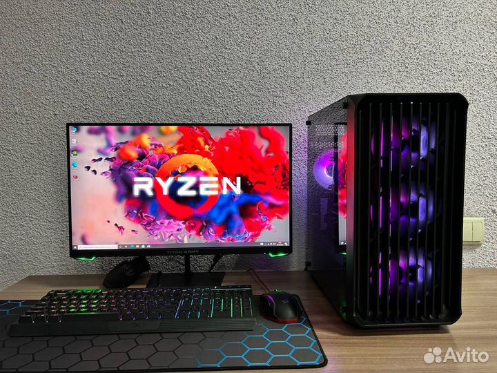 Игровой пк (Ryzen 5 / 1660 Super)