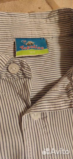 Рубашка для мальчика 122