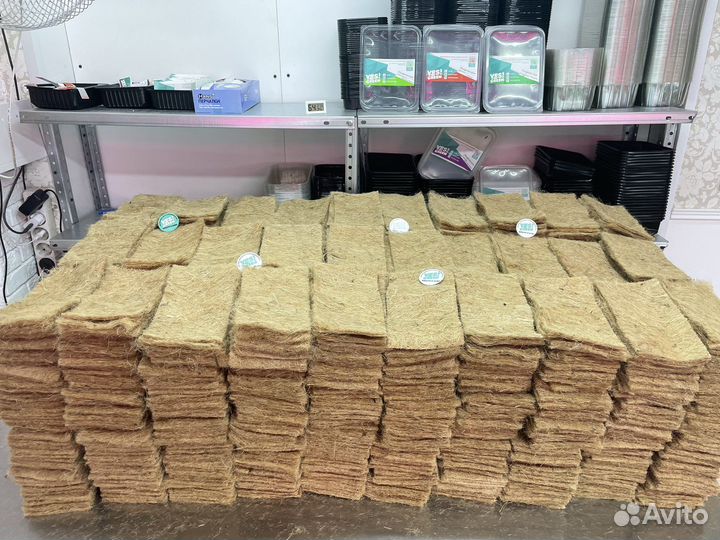 Джутовый коврик для выращивания микрозелени