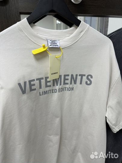 Футболка vetements (oversize)