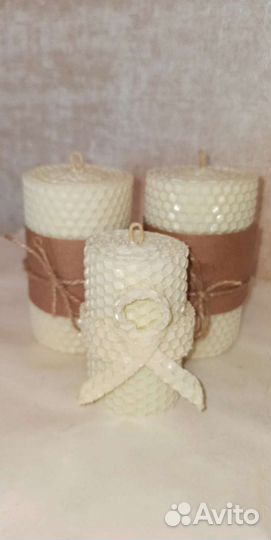 Свечи из натуральной вощины