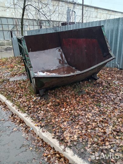 Мусорный контейнер бу 8 м куб