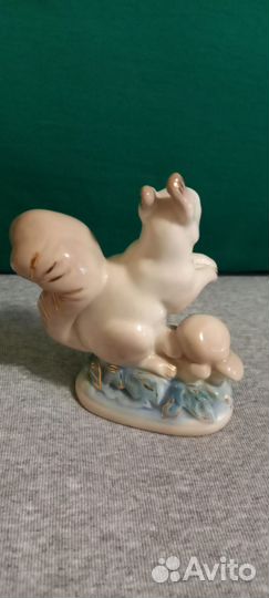 Статуэтка белочка, Гжель СССР