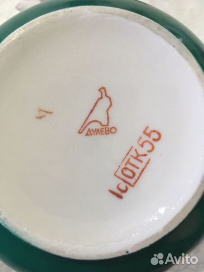 Редкий чайный сервиз Дулёво