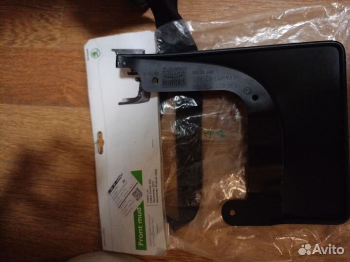 Брызговик на skoda fabia