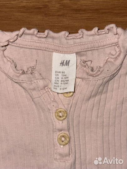 Кофта hm 80 размер