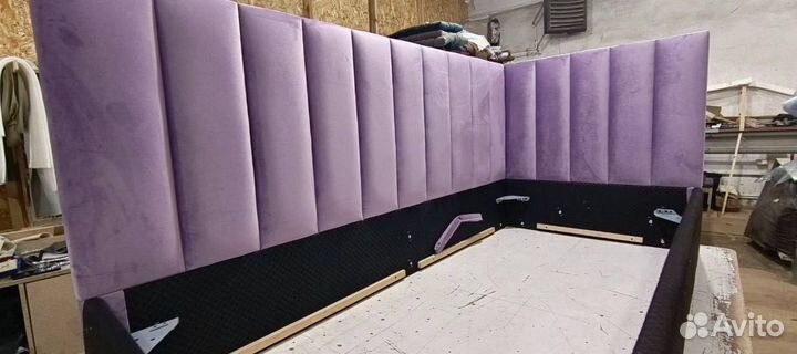 Мягкая кровать детская