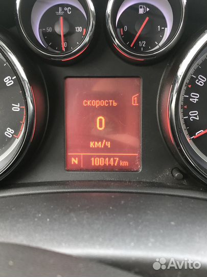 Opel Astra 1.4 AT, 2012, 100 447 км