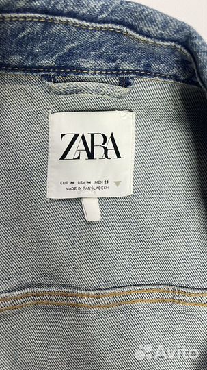 Джинсовая куртка zara