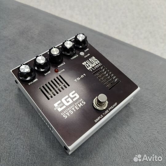 Ламповый гитарный преамп EGS zealous tube TS-01