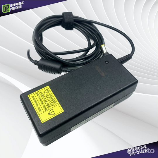 Зарядка для ноутбука Acer 5.5x1.7 19V/3.42A 65W