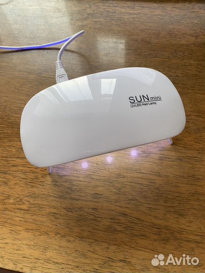 Лампа для маникюра портативная