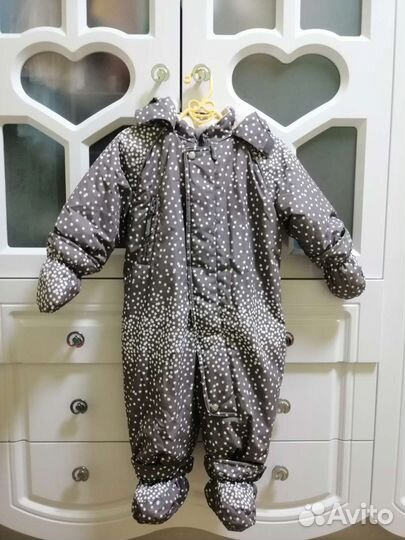 Комбинезон зимний, демисезон Crockid,размер68-74