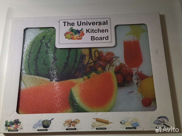 Доска разделочная стекло