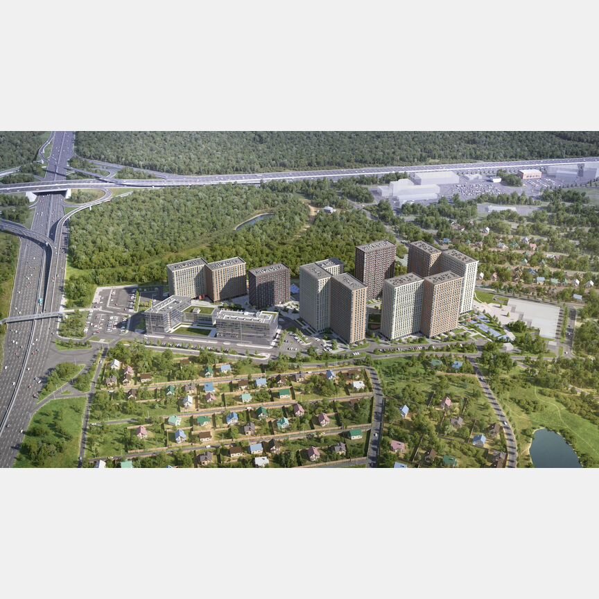 2-к. апартаменты, 61,8 м², 9/23 эт.