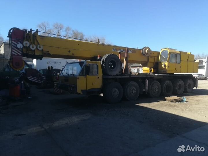 Аренда и услуги автокрана, 80 т, 41 м, с гуськом 11 м
