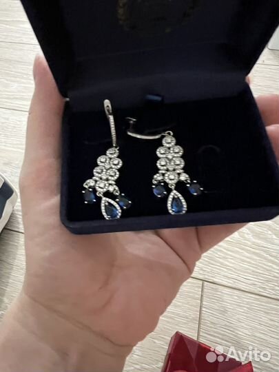 Серебряные серьги