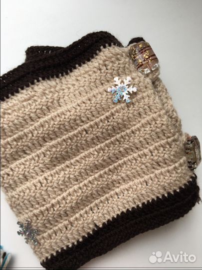 Шапка и снуд 52-54