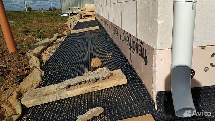 Мембрана для фундамента для строительства по цене