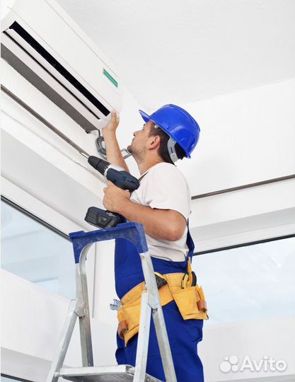 Установка монтаж и демонтаж кондиционеров