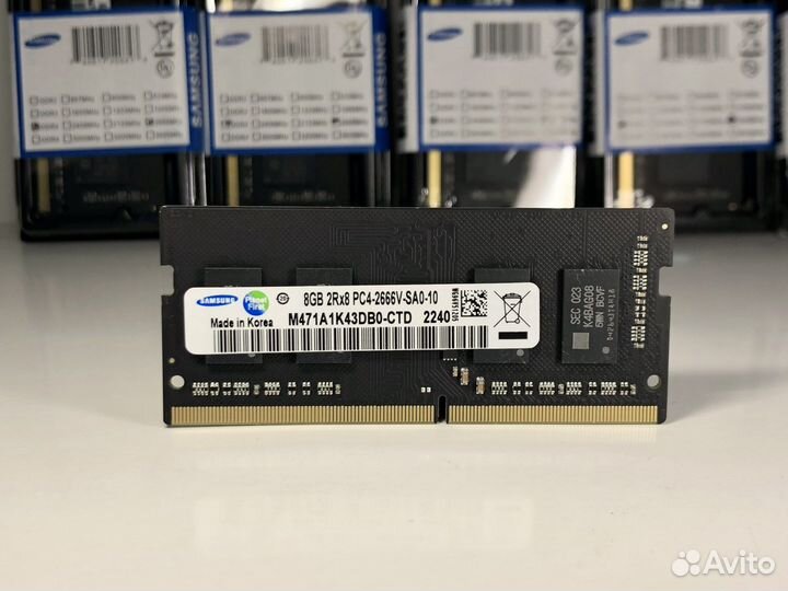 Новая DDR4 8GB 2666MHz Samsung для ноутбука