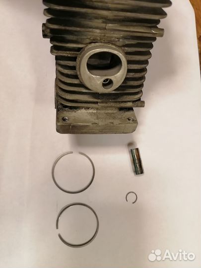 Цилиндр б/у на Stihl MS 180 старого образца