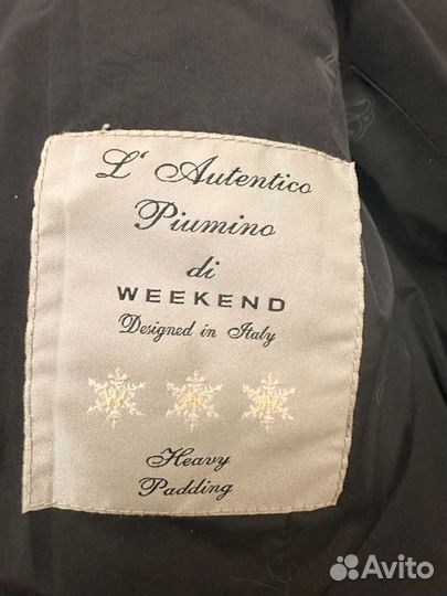 Пуховик пальто женский Weekend Max Mara