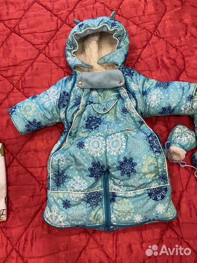 Зимний комбинезон конверт