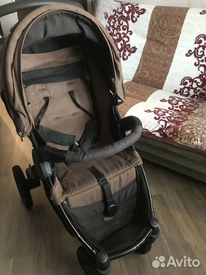 Коляска britax b motion с накидкой и дождевиком
