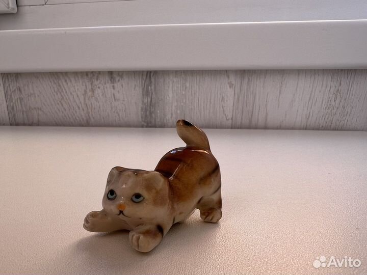 Фарфоровые фигурки СССР котята