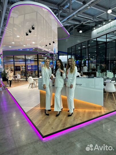 Работа моделью, стендистка на выставку