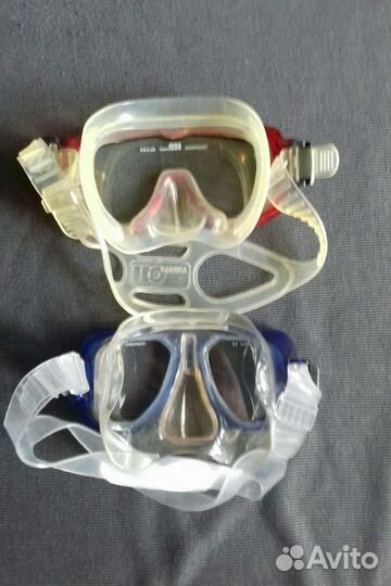 2 маски для сноркелинга парой (п/плавания)