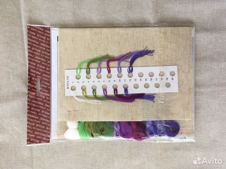 Набор для вышивания крестом рто riolis