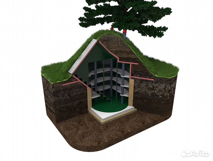 Пластиковый погреб