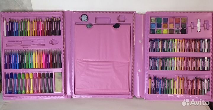 Набор для рисования с мольбертом детский