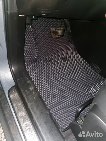 Автоковрик EVA в Ситроен С5 3D бортик