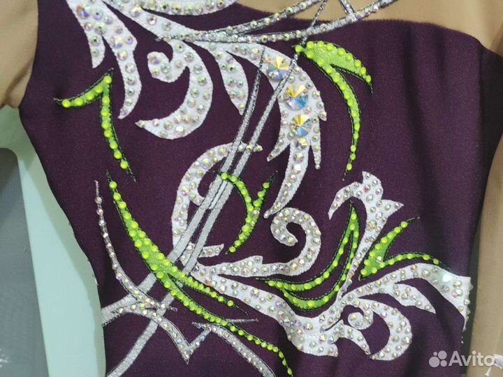 Купальник для спортивной аэробики, гимнастики