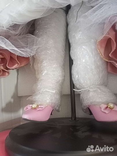 Кукла фарфоровая коллекционная клеймо