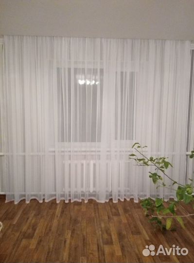 Тюль-вуаль 5*2,5м новая