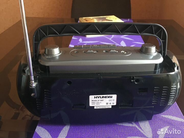 Магнитофон hyundal новый