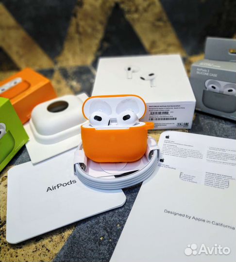 Airpods 3 Ios16 гарантия 2 месяца + чехол