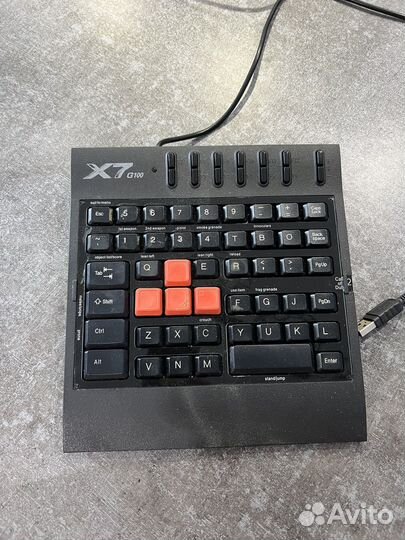 Игровая клавиатура A4Tech x7 - g 100