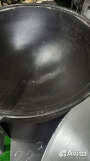 Казан чугунный 22 литра с печкой